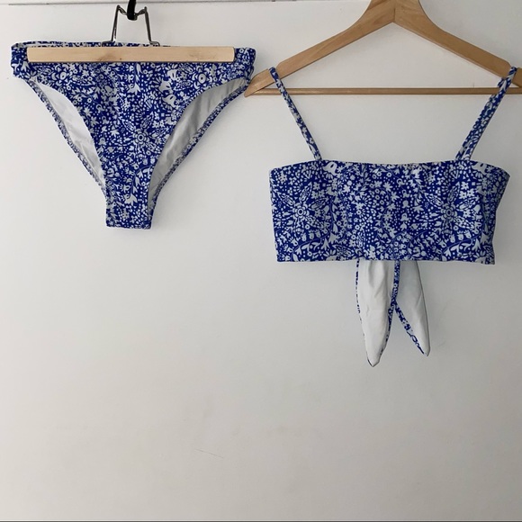 Ele Swims Bora Bora Blue Bikini Set - Picture 4 of 11